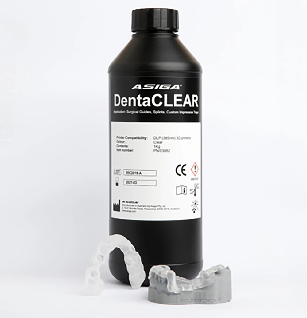 Индивидуальные оттискные ложки Asiga DentaCLEAR 1kg Bottle