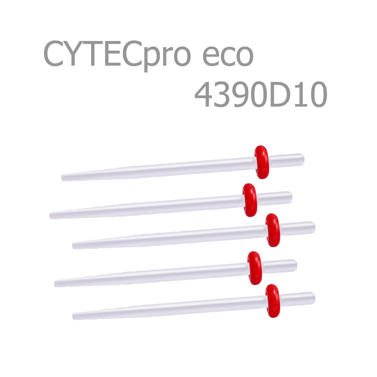 Штифты стекловолоконные полупрозрачные гладкие CYTECpro eco, 5 шт.