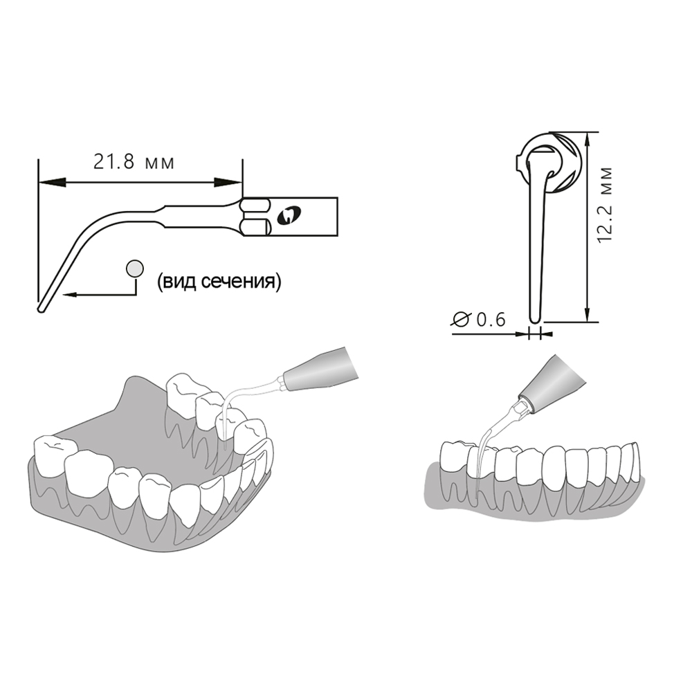 Насадка для скалера P3/P3-S