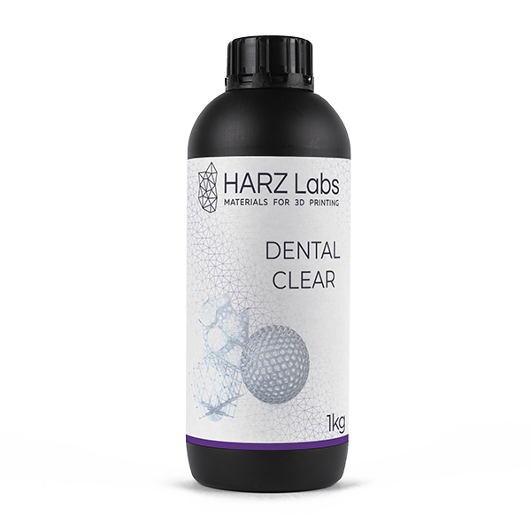 Фотополимер HARZ Labs Dental Clear, прозрачный (1000 гр)