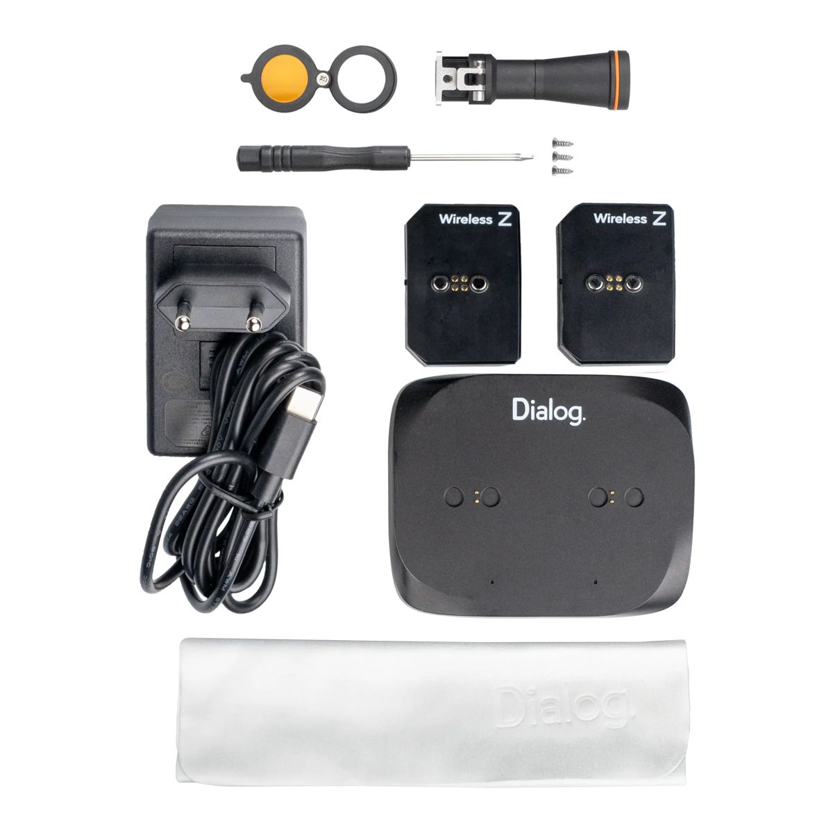 Комплект беспроводной осветитель + бинокулярные лупы Dialog