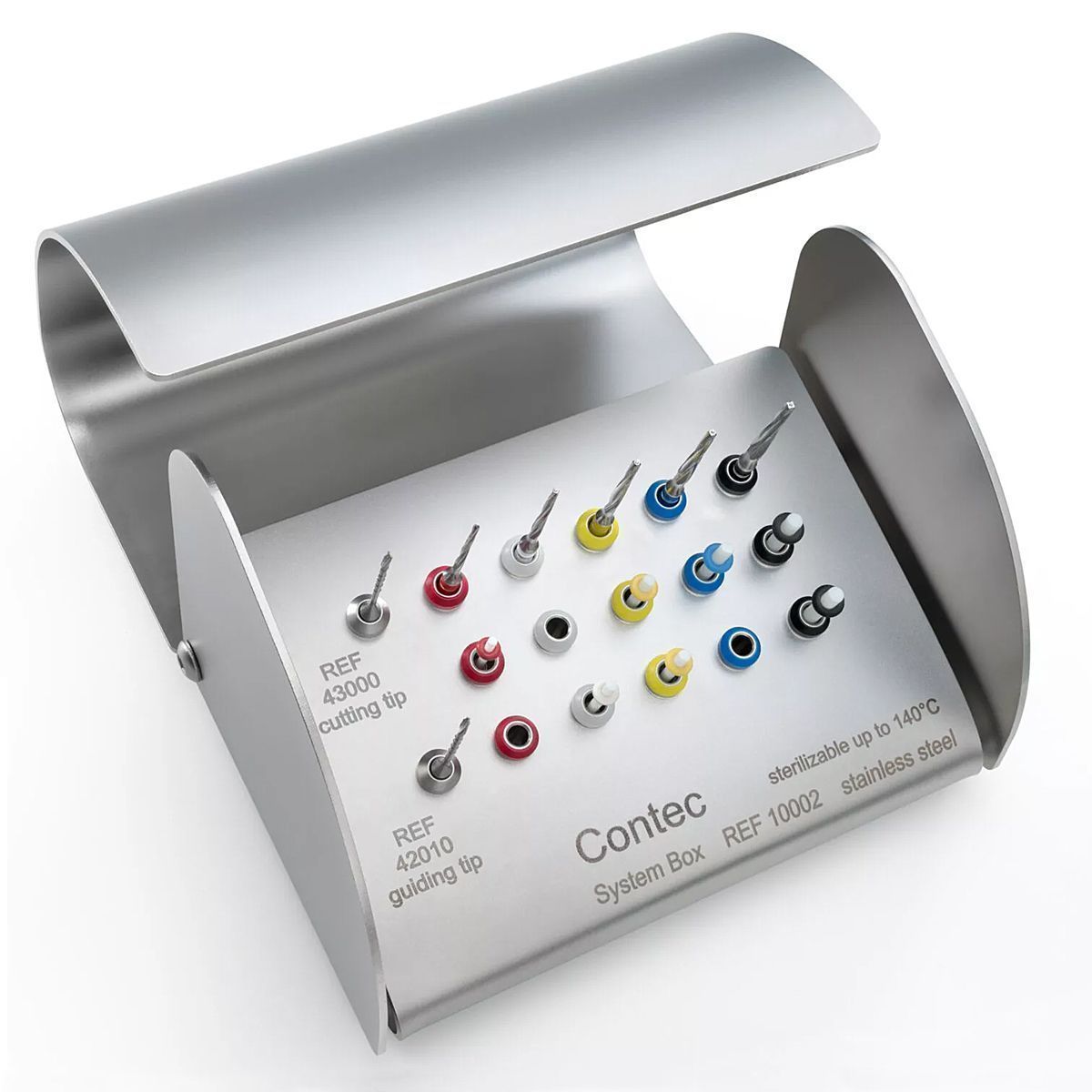 Штифты стекловолоконные полупрозрачные CONTECpro eco, 5 шт.